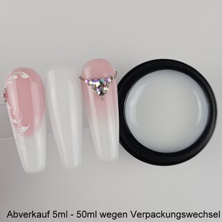 Precious Fiberglasgel French White  5ml - ABVERKAUF