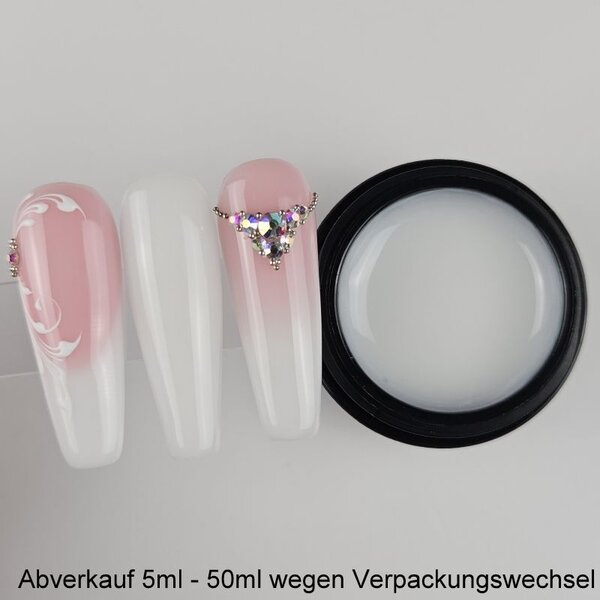 Precious Fiberglasgel French White 5ml - ABVERKAUF