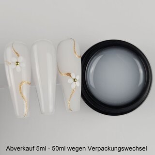 Precious Fiberglasgel Milky White 5ml - ABVERKAUF