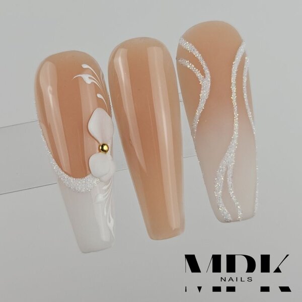 MPK Nails® Acrylpuder Cover Peach 20gr. - ABVERKAUF