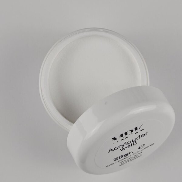 MPK Nails® Acrylpuder Weiß 20gr. - ABVERKAUF