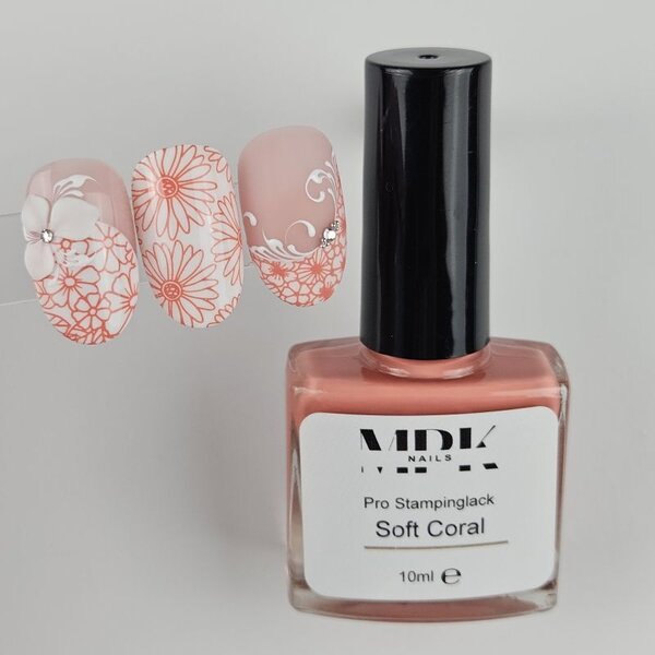 MPK Nails® PRO Stamping Lack 10ml Soft Coral