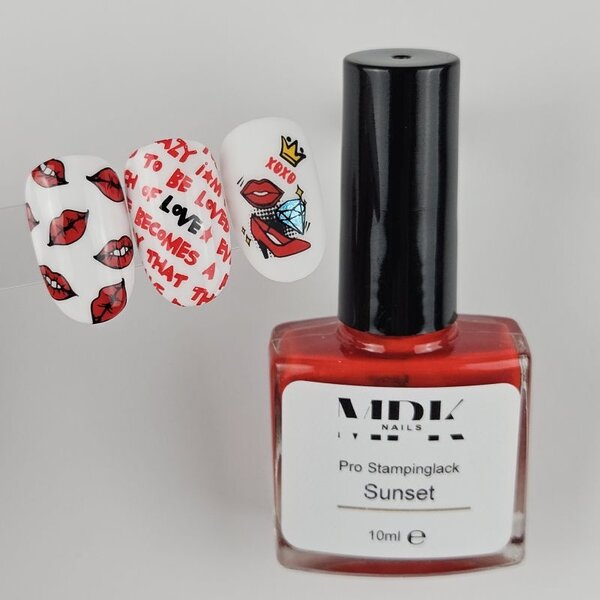 MPK Nails® PRO Stamping Lack 10ml  Sunset