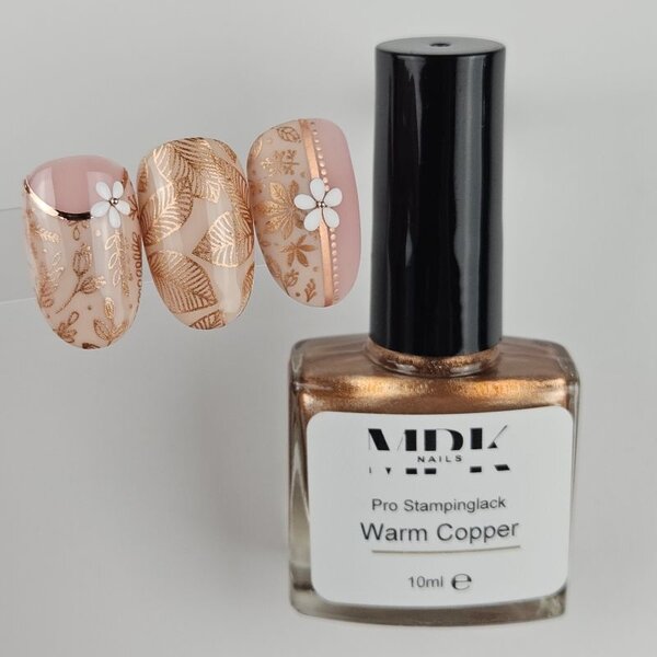MPK Nails® PRO Stamping Lack 10ml Warm Copper