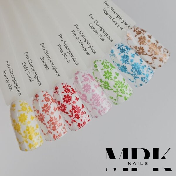 MPK Nails® 7x PRO Stamping Lack 10ml im Set - Neue Farben