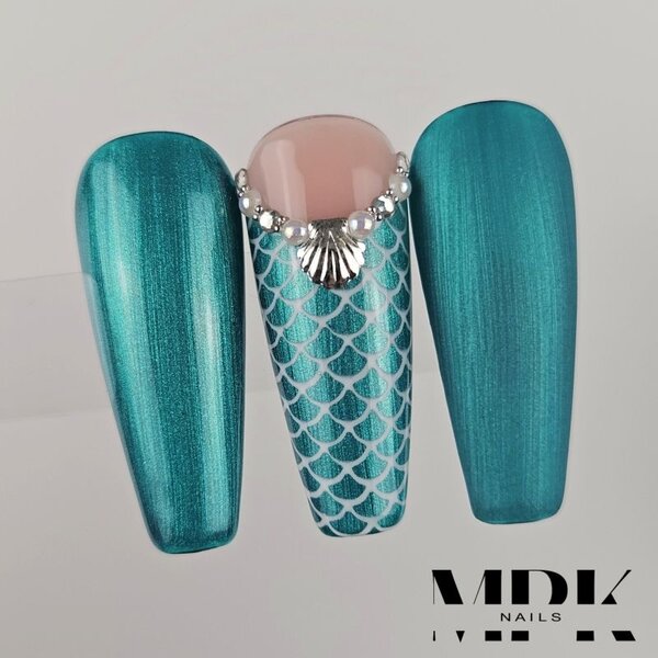 MPK Nails® UV Nagellack 17 - Pearly Petrol