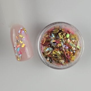 Nail Art Glitter Flakes MIX