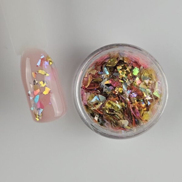 MPK Nails®  Nail Art Glitter Flakes MIX