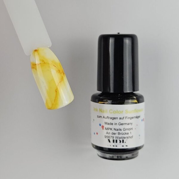 MPK Nails® Ink Nail Color Sunflower