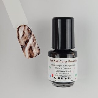 Ink Nail Color Brownie
