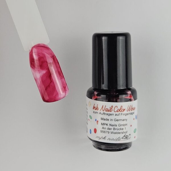 MPK Nails® Ink Nail Color Wine