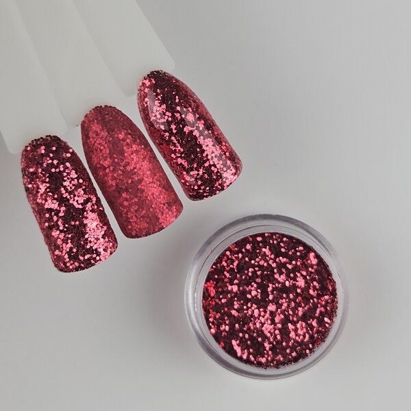 MPK Nails® Kosmetik Glitter Red