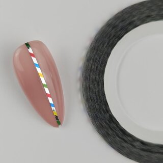 Nailart Zierstreifen Multicolor