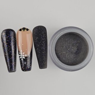 Farb-Acryl 02 Black Glitter