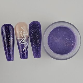 Farb-Acryl 10 Indigo Glitter