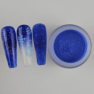 Farb-Acryl 23 - Electric Blue Glitter