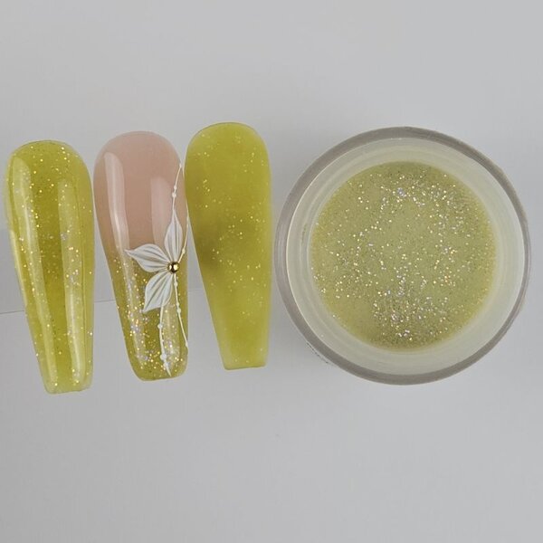 MPK Nails® Farb-Acryl 41 - Green Glitter