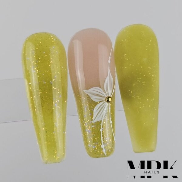 MPK Nails® Farb-Acryl 41 - Green Glitter