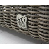 Kingston koffietafel teakblad