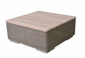 Kingston Kaffeetisch Teakholz Tischblatt