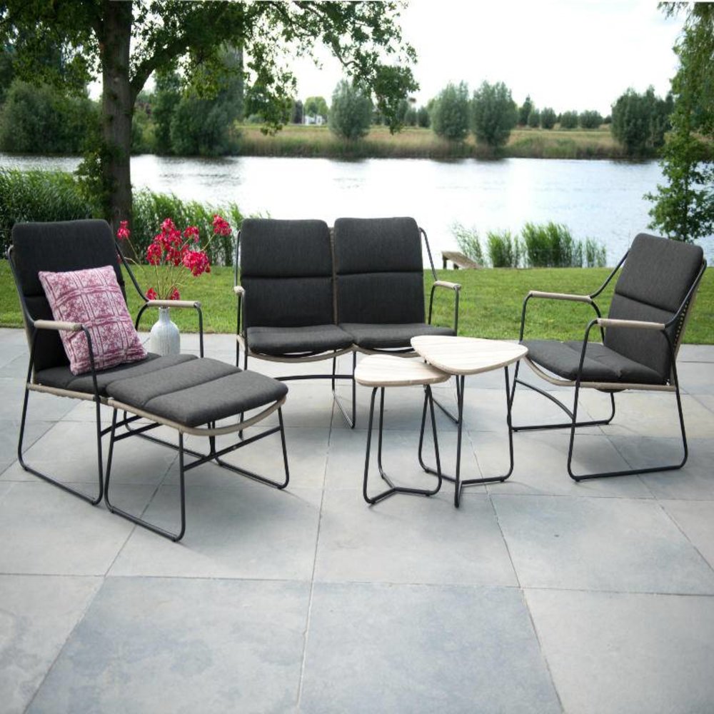 4 Seasons outdoor Scandic loungeset boxspring matras tuinset