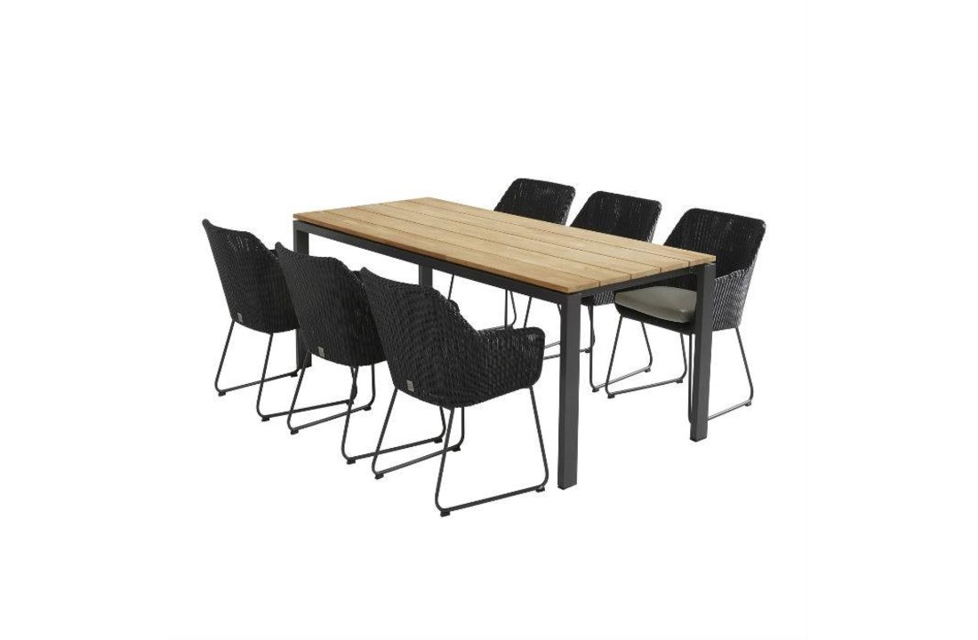 Avila diningset anthracite