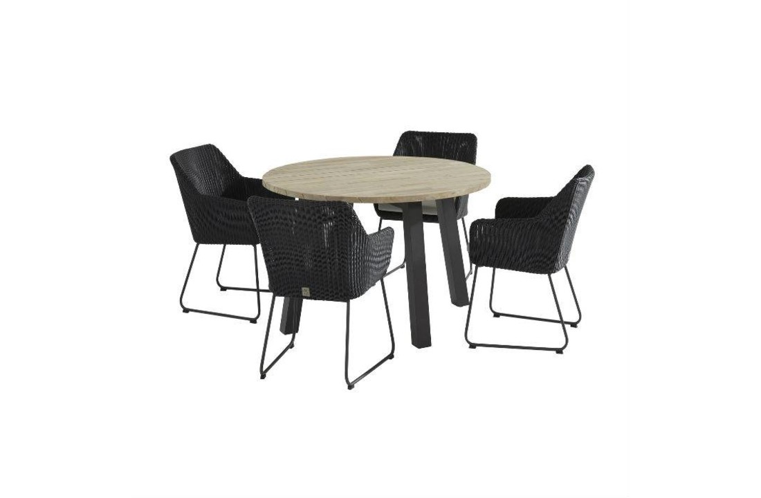 Avila diningset anthracite