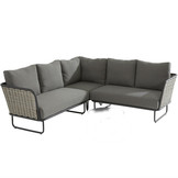 Loungeset Bo from Rope in Anthracite