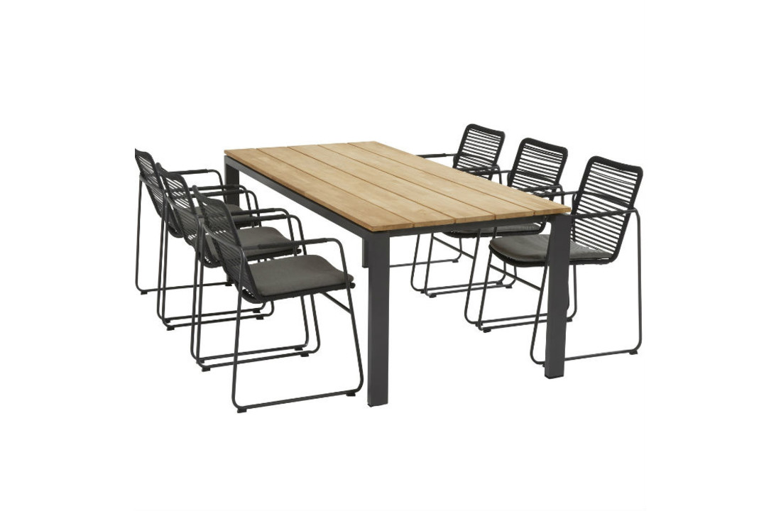 Diningset Elba with derby table