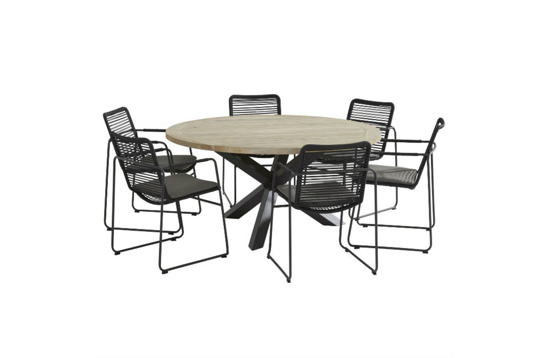Diningset Elba with derby table