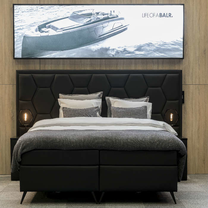 boxspring bed