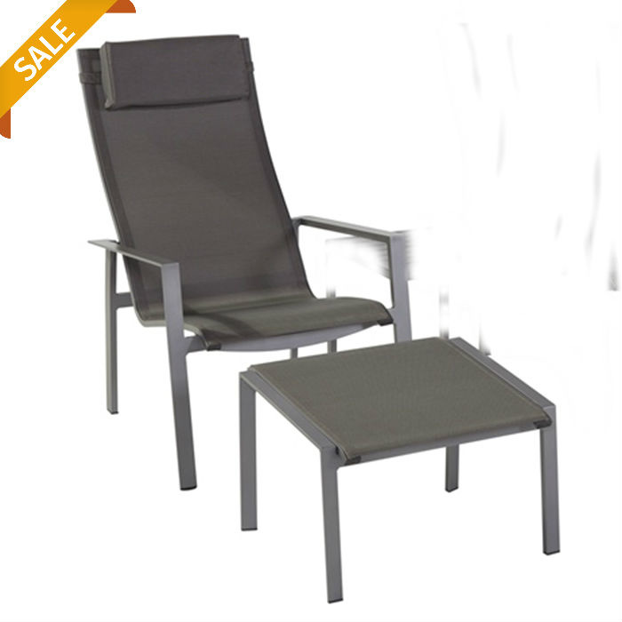 Apollo relaxchair with foothocker