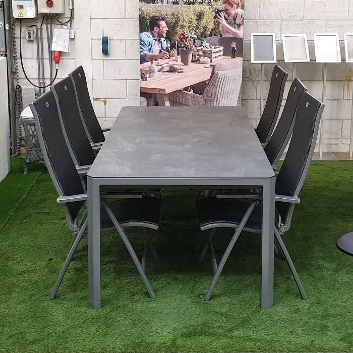 Valentino Gartenmöbelset 7 teilig