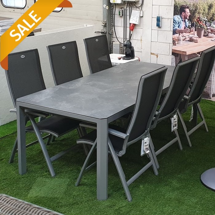 Valentino Gartenmöbelset 7 teilig