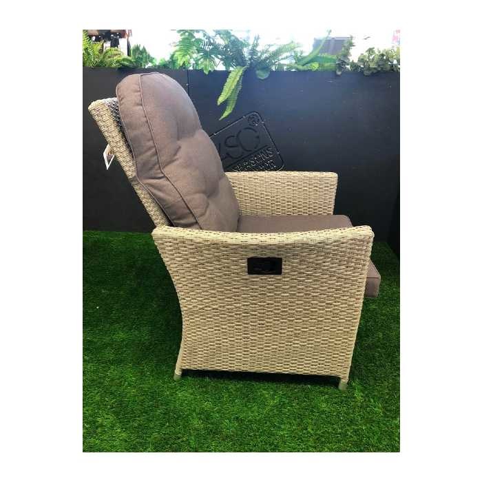 Adjustable garden chair Tuscany