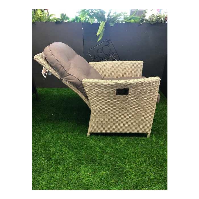 Adjustable garden chair Tuscany