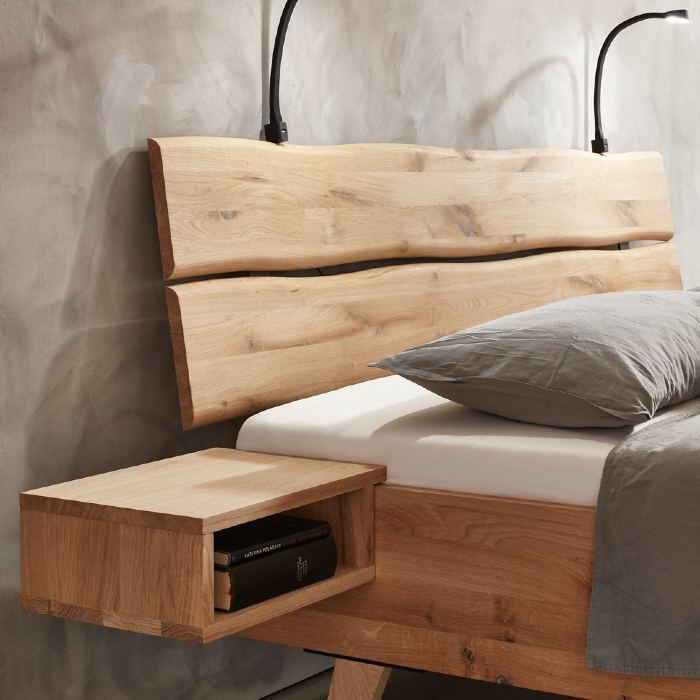 Rough massief houten bed