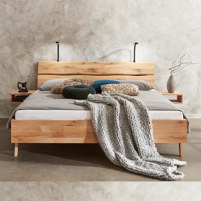Rough massief houten bed