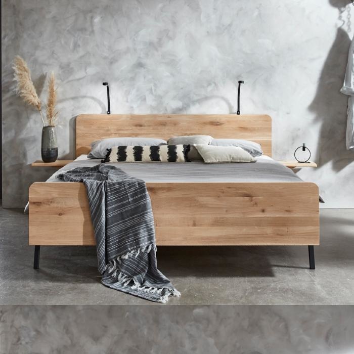 Lotus Bett massivholz