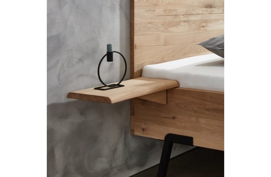 Mine solid oak bed