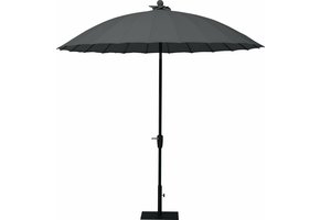 Parasol Shanghai Charcoal round 300 cm