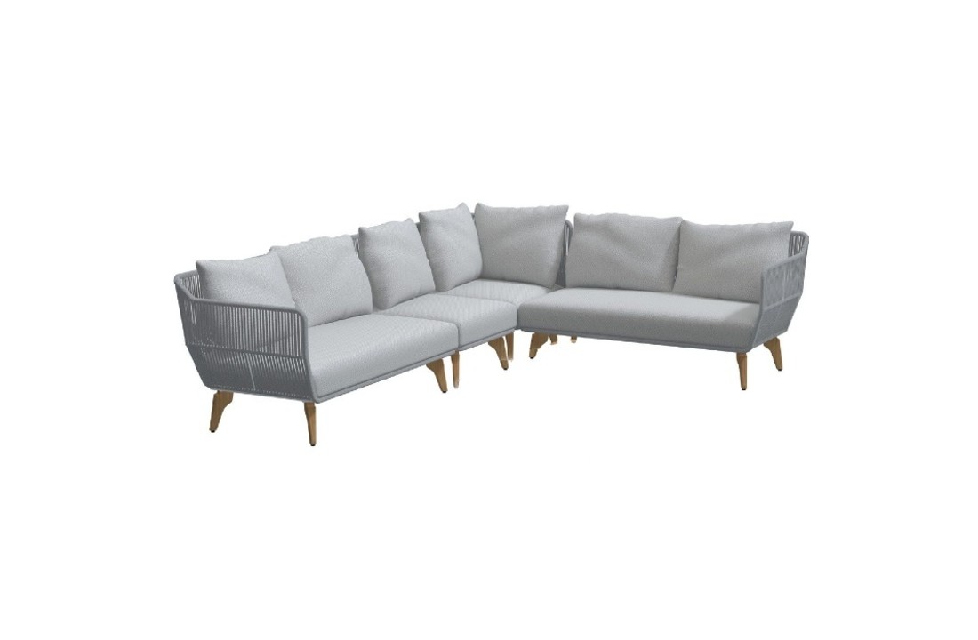 Raphael 4 zits loungebank tuin