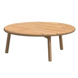 Ceylon coffee table teak round