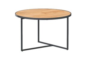 Strada Kaffeetisch Teakholz Ø 73 cm