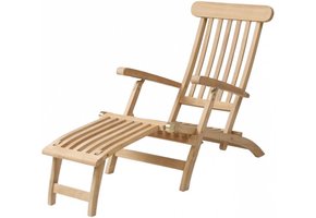 Teak deckchair