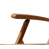 Teak deckchair