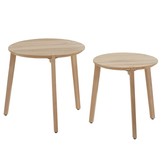 Gabor set van 2 koffietafels teak