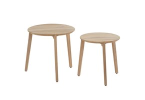 Gabor set van 2 koffietafels teak