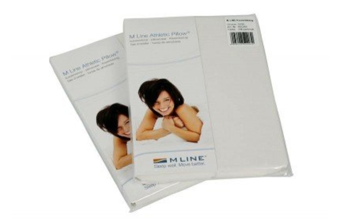 Athletic pillow kussenhoes ecru