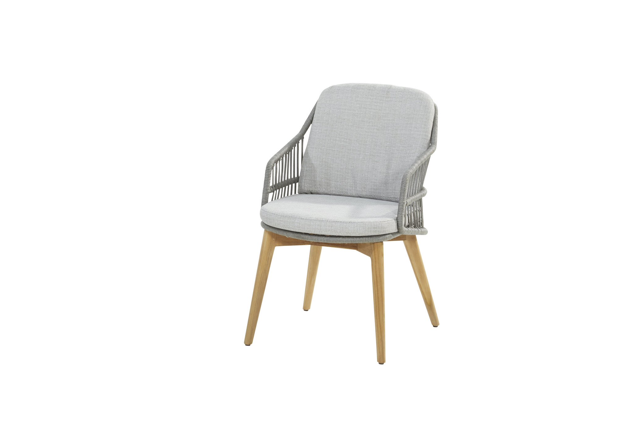 Sempre dining set teak with Belair table